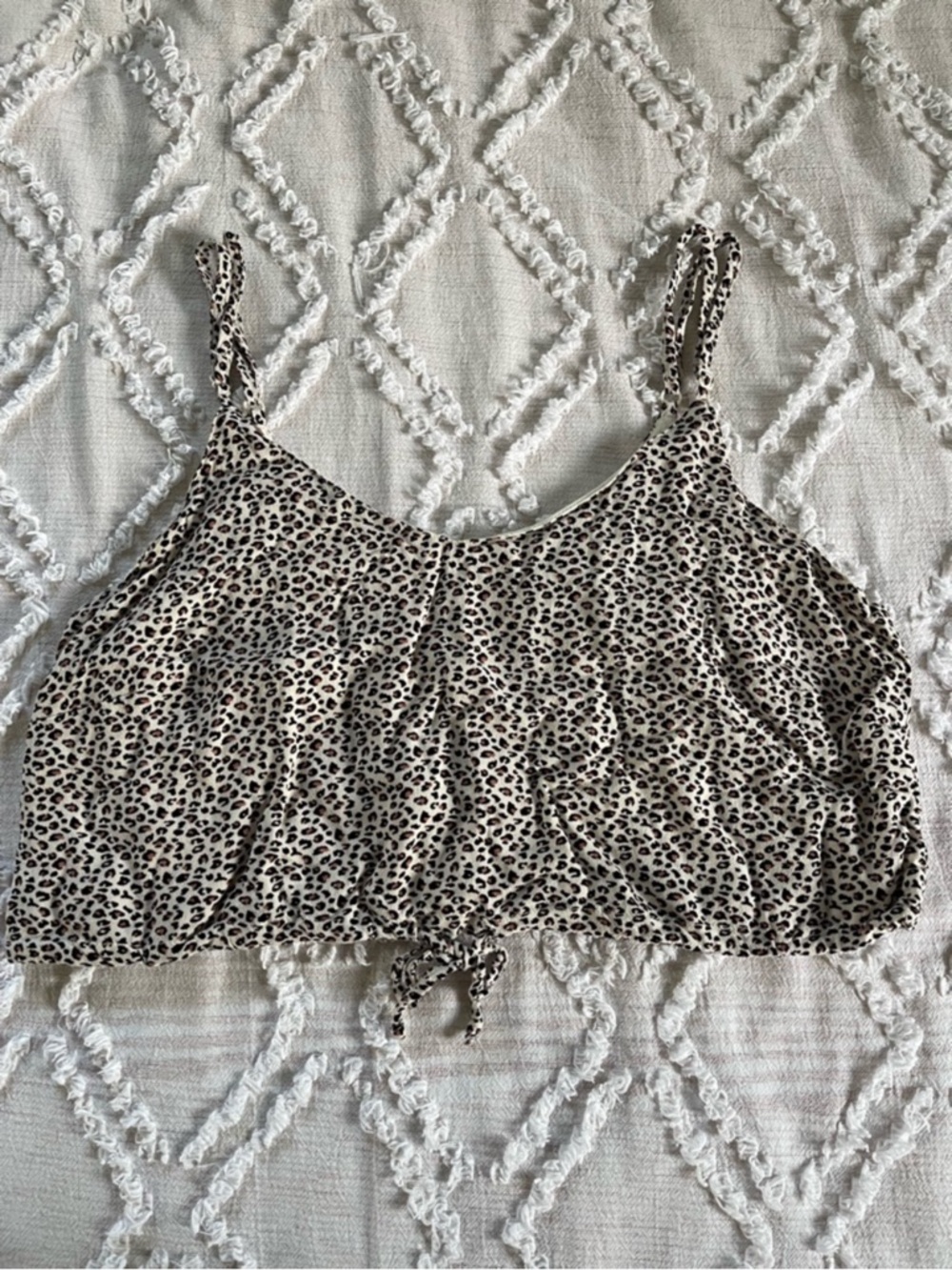LA Hearts Cropped Tank Top